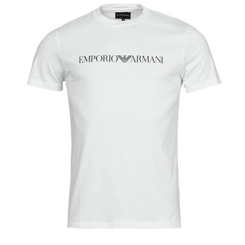 material Men short-sleeved t-shirts Emporio Armani 8N1TN5 White