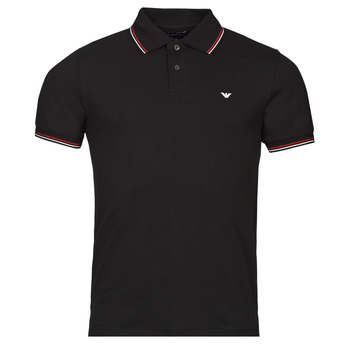 Clothing Men short-sleeved polo shirts Emporio Armani 8N1FB4 Black