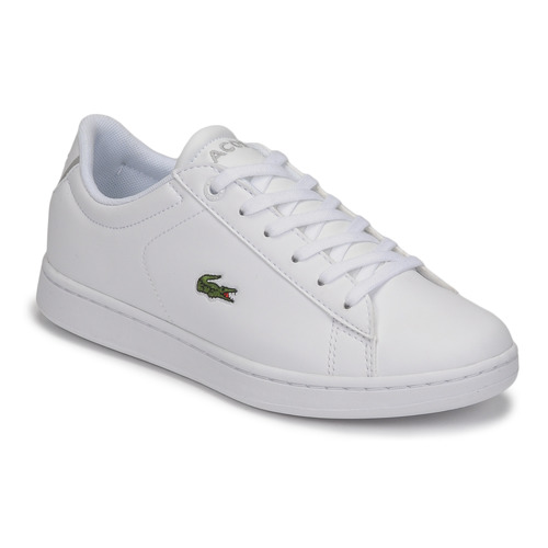 Lacoste Carnaby Evo 318 1 White/Red Synthetic Baby Trainers Shoes