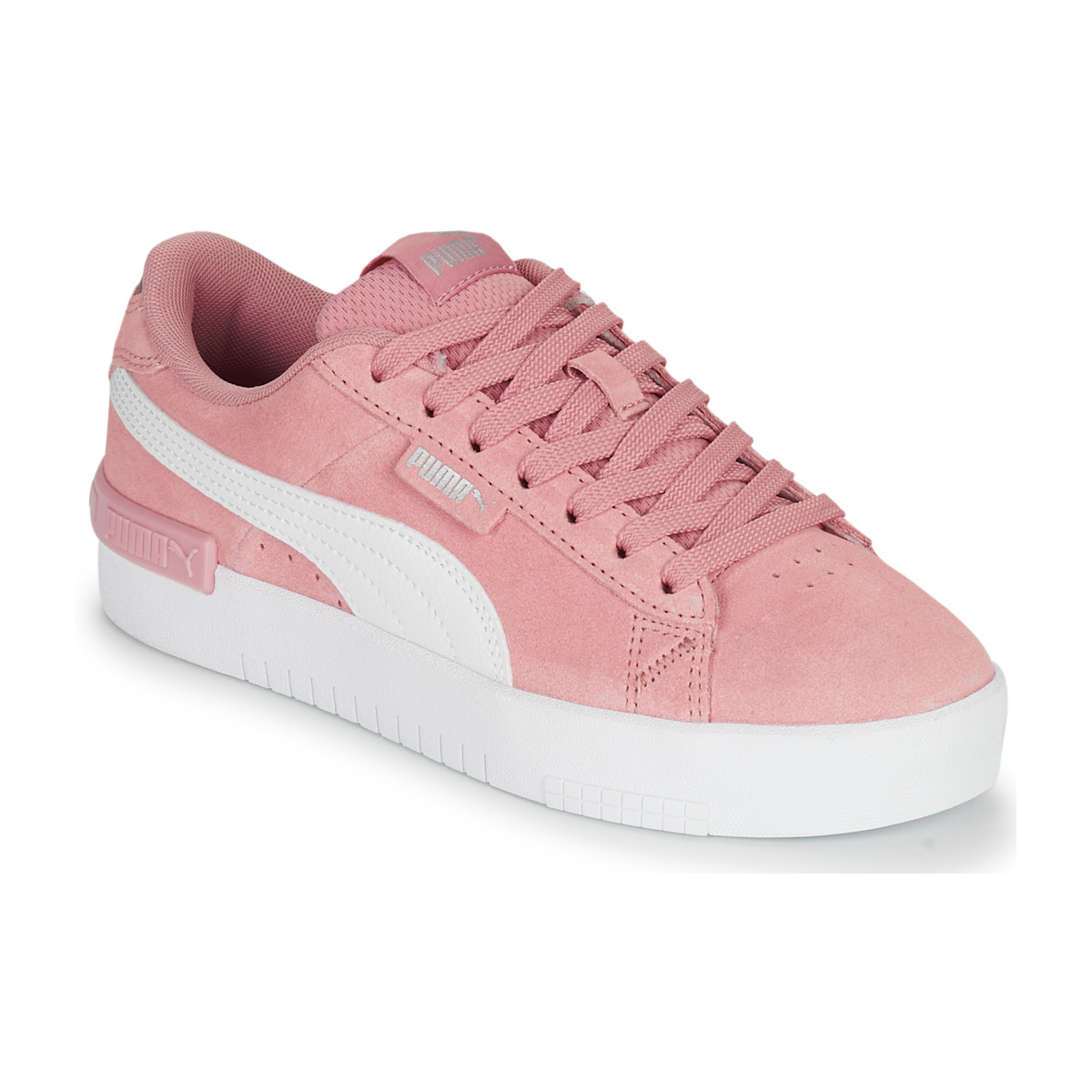 ! delivery Free / - White top - trainers Puma Women NET Pink JADA Shoes Low | Spartoo