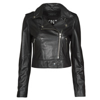 material Women Leather jackets / Imitation le Oakwood NIKKO Black