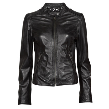 Clothing Women Leather jackets / Imitation le Oakwood KARINE Black