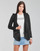 Clothing Women Leather jackets / Imitation le Guess SOFIA JACKET Black