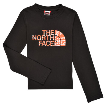 material Boy Long sleeved shirts The North Face EASY TEE LS Black