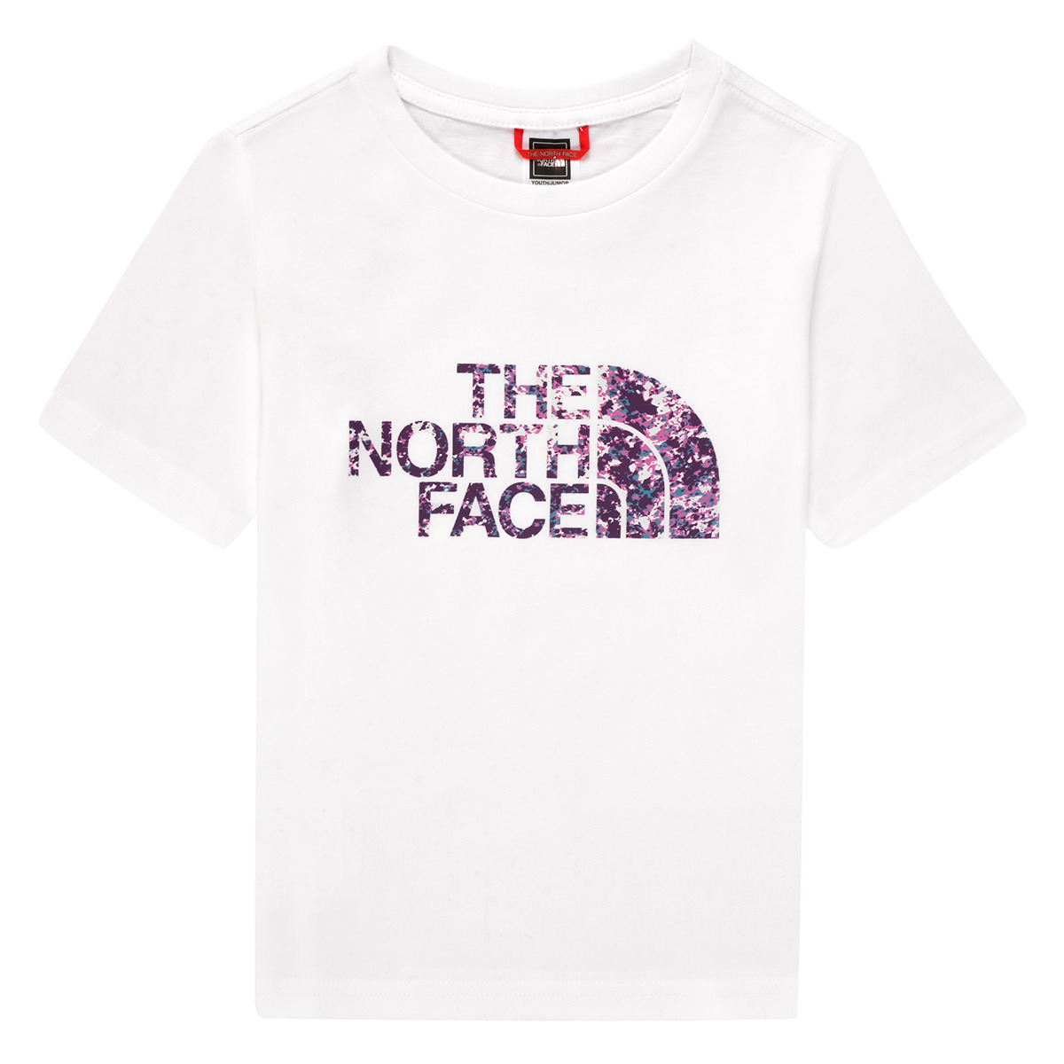 Clothing Girl short-sleeved t-shirts The North Face EASY BOY TEE White