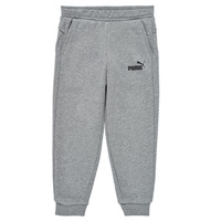 Clothing Boy Tracksuit bottoms Puma ESSENTIAL SLIM PANT Grey