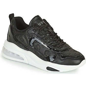 Shoes Women Low top trainers Guess FEVER3 Black