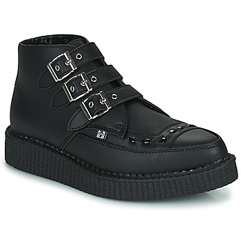 Shoes Mid boots TUK POINTED CREEPER 3 BUCKLE BOOT Black