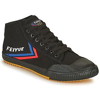 Shoes High top trainers Feiyue FE LO 1920 MID Black / Blue / Red