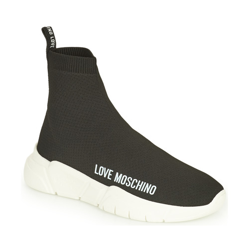 Shoes Women High top trainers Love Moschino JA15343G1D Black