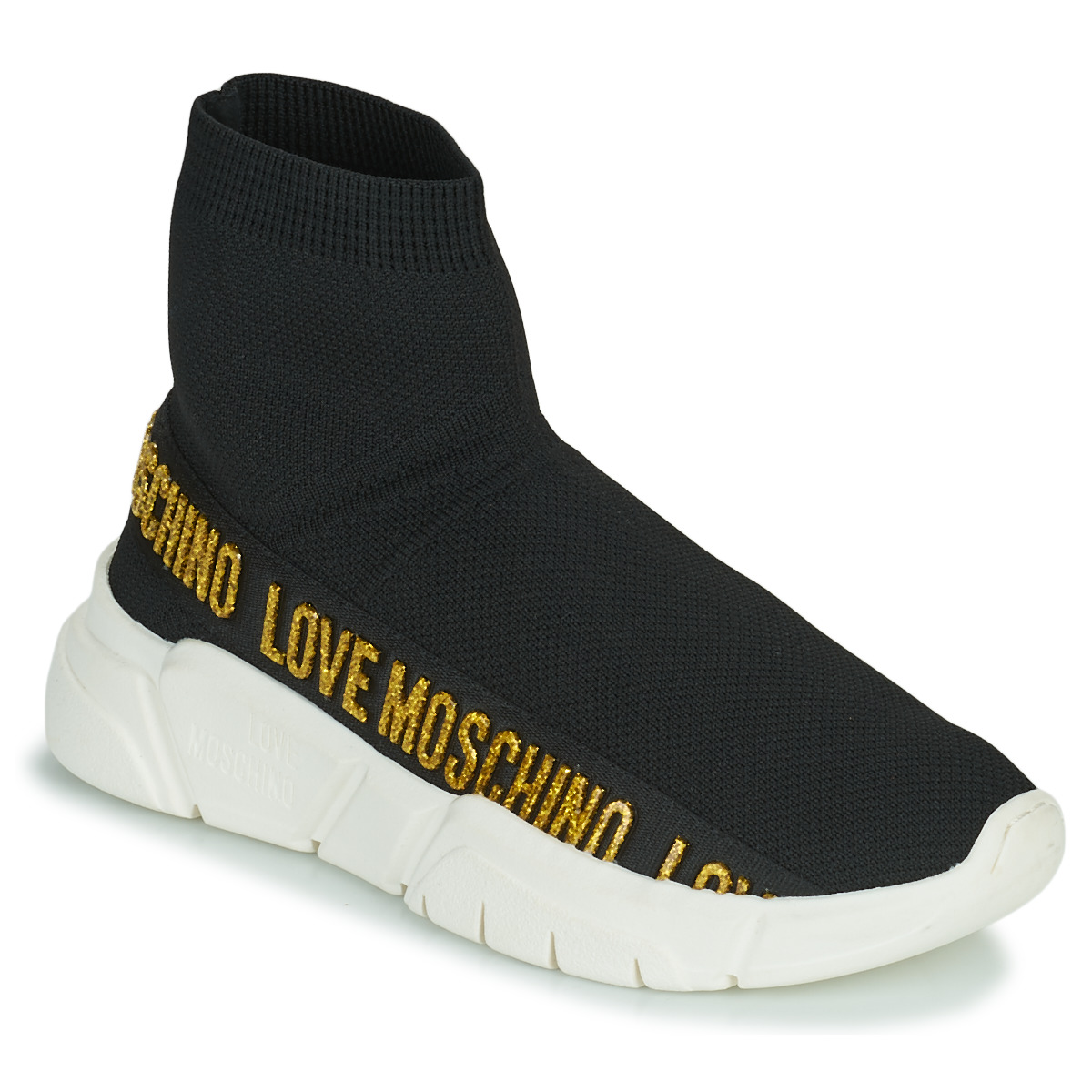 Shoes Women High top trainers Love Moschino JA15633G0D Black