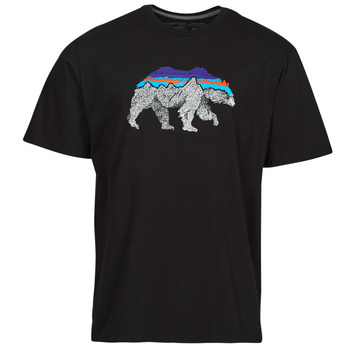 Clothing Men short-sleeved t-shirts Patagonia M'S BACK FOR GOOD ORGANIC T-SHIRT Black