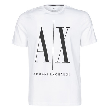 material Men short-sleeved t-shirts Armani Exchange HULO White