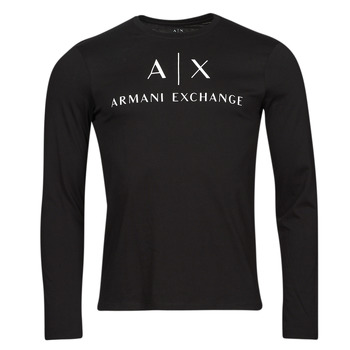 material Men Long sleeved shirts Armani Exchange 8NZTCH Black