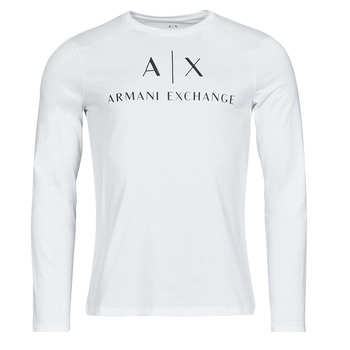 material Men Long sleeved shirts Armani Exchange 8NZTCH White