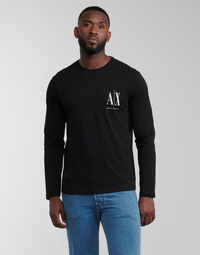 material Men Long sleeved shirts Armani Exchange 8NZTPL Black
