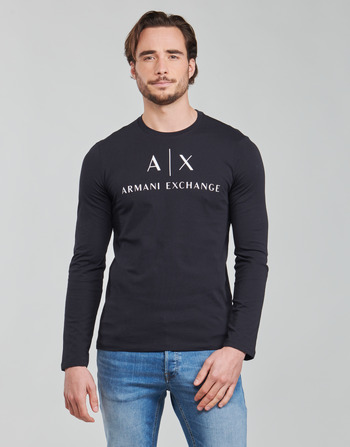 material Men Long sleeved shirts Armani Exchange 8NZTCH Marine
