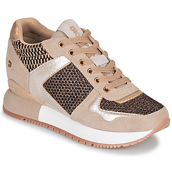 Shoes Women Low top trainers Gioseppo LILESAND Beige / Gold