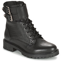 Shoes Women Ankle boots Geox HOARA Black