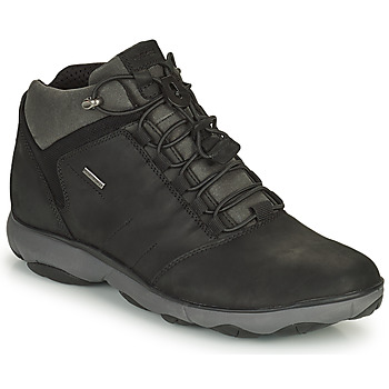 Shoes Men Mid boots Geox NEBULA Black