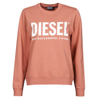 Clothing Women sweaters Diesel F-ANGS-ECOLOGO Pink