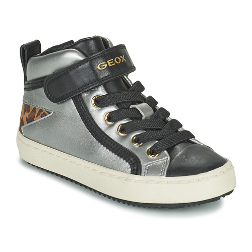 Disparity present Special Geox KALISPERA Silver - Free delivery | Spartoo NET ! - Shoes High top  trainers Child USD/$55.60