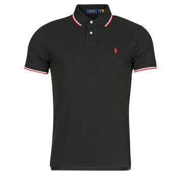 material Men short-sleeved polo shirts Polo Ralph Lauren CALMIRA Black