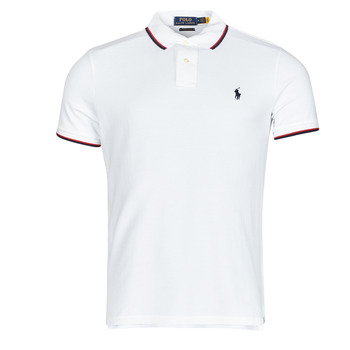Clothing Men short-sleeved polo shirts Polo Ralph Lauren CALMIRA White