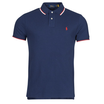 material Men short-sleeved polo shirts Polo Ralph Lauren CALMIRA Blue