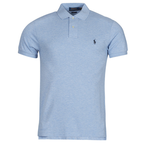 Dependence finish Loaded Polo Ralph Lauren DOLINAR Blue - Free delivery | Spartoo NET ! - Clothing  short-sleeved polo shirts Men USD/$93.20