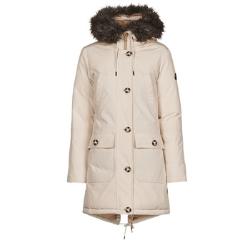 material Women Parkas Superdry NEW ROOKIE DOWN PARKA White