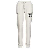 Clothing Women Tracksuit bottoms Superdry PRIDE IN CRAFT JOGGER Ecru