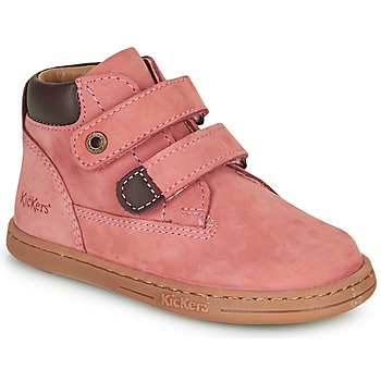 Shoes Girl Mid boots Kickers TACKEASY Pink