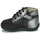 Shoes Girl Mid boots Kickers BONZIP-2 Black / Silver