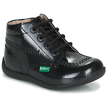 Shoes Girl Mid boots Kickers BILLISTA ZIP Black