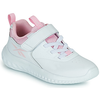 Shoes Girl Low top trainers Reebok Sport RUSH RUNNER White / Pink