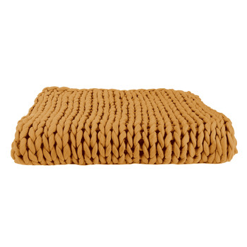 Home Blankets, throws The home deco factory CHUNKY Yellow