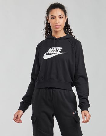 Clothing Women sweaters Nike NIKE SPORTSWEAR ESSENTIAL Black / White