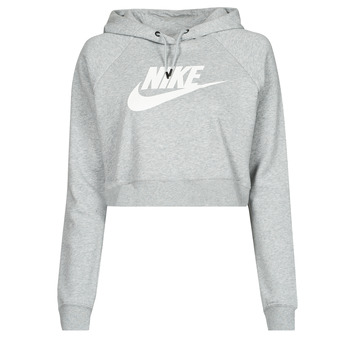 material Women sweaters Nike NIKE SPORTSWEAR ESSENTIAL Grey / White