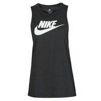 material Women Tops / Sleeveless T-shirts Nike NIKE SPORTSWEAR Black / White