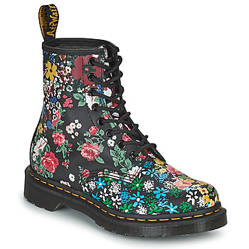 Shoes Women Mid boots Dr. Martens 1460 PASCAL Black / Multicolour