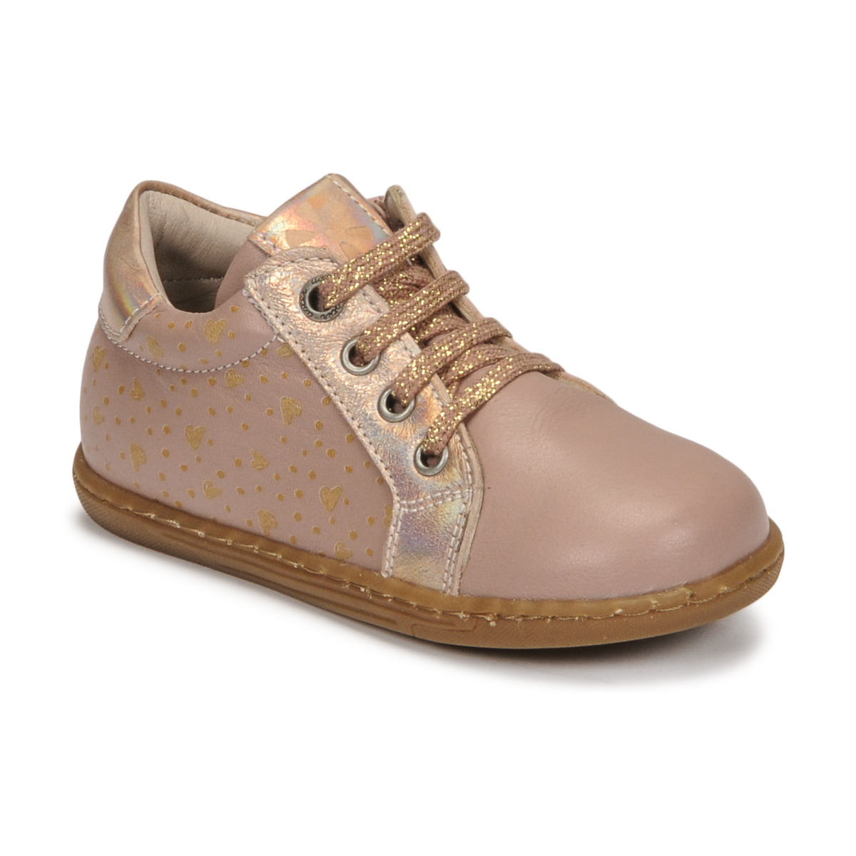 Shoes Girl High top trainers Aster WAISY Pink