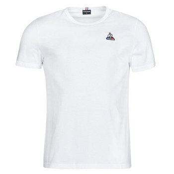 Clothing Men short-sleeved t-shirts Le Coq Sportif ESS TEE SS N°4 M White