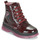 Shoes Girl Mid boots Pablosky 404167 Bordeaux