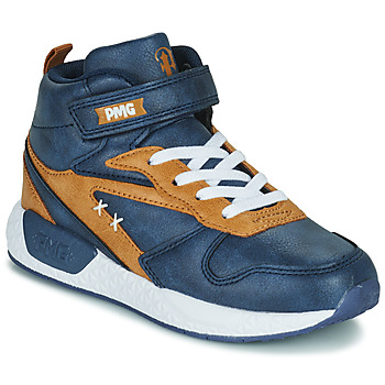 Shoes Boy High top trainers Primigi B&G MEGA Blue / Brown