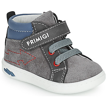 Shoes Boy High top trainers Primigi BABY LIKE Grey / Blue