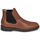Shoes Men Mid boots Selected CHELSEA Cognac