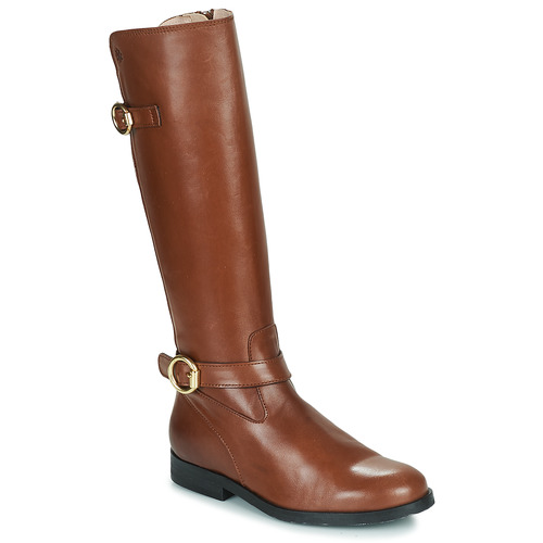 Shoes Girl Boots Acebo's 9904-CUERO-T Brown