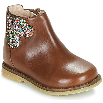 Shoes Girl Mid boots Acebo's 3202-CUERO-I Brown