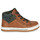 Shoes Boy High top trainers Mod'8 KYNATA Cognac